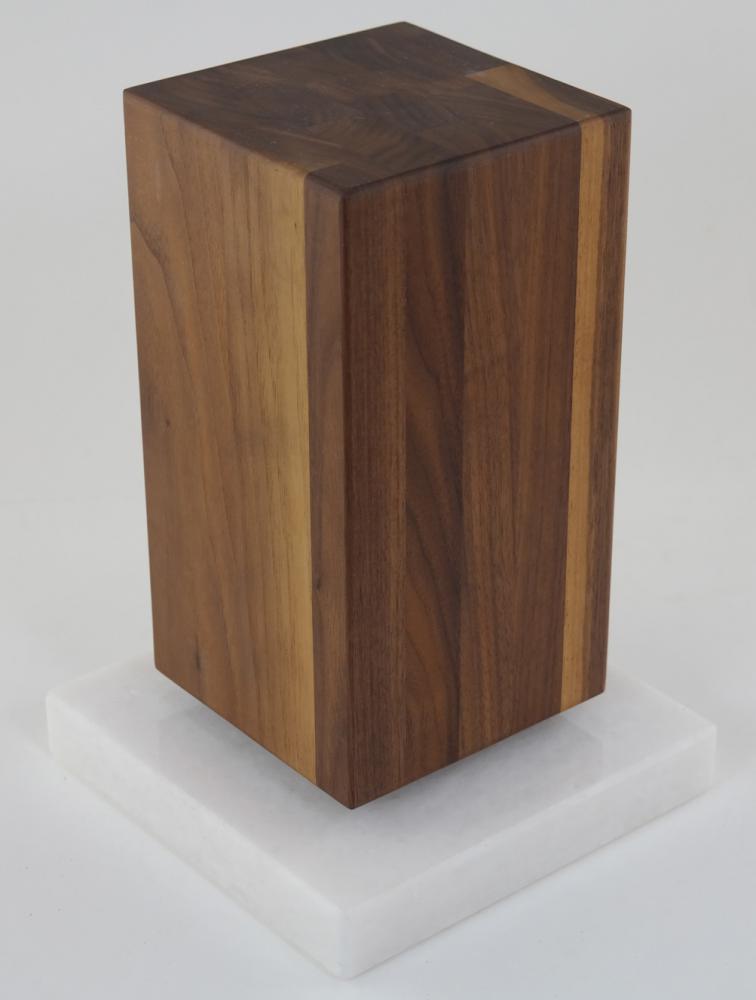 Gepotex Magnet-Messerblock "The Throne" Nussbaum-Marmor (dthrone-NM) 
