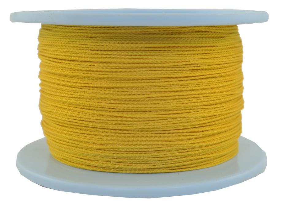 Allzweckleine aus Polyamid Ø 1mm - 50 daN - Länge 500 meter Fb. gelb (pa1-500G)