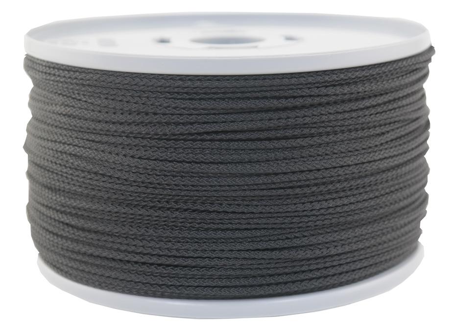 Allzweckleine aus Polyamid Ø 2mm - 115 daN - Länge 250 meter Fb. schwarz (pa2-250S)