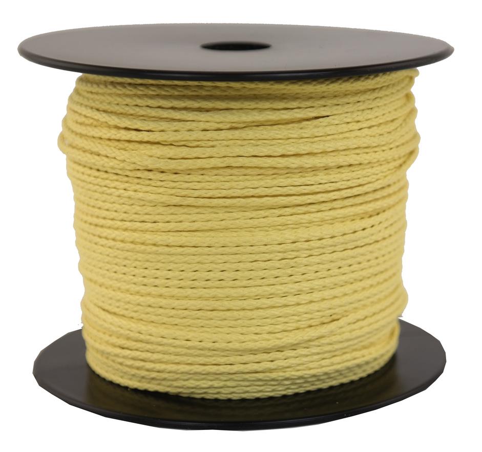 Aramidseil / Flechtleine / Seil aus Aramid Ø 1.5mm - 100 Meter (ar0150-100)