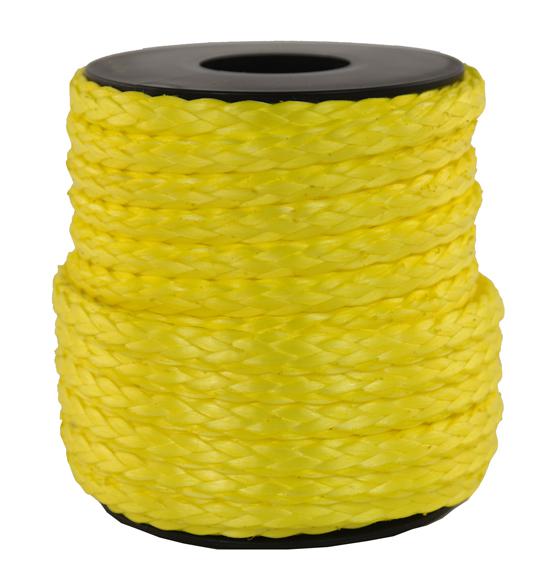 Dyneema Flechtschnur gelb Durchmesser 5mm - Länge 10 Meter (dy520)